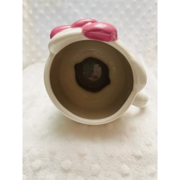 Hello Kitty 3D Full Body Dark Pink Bow 20oz Tall Mug-NEW - Picture 5 of 6